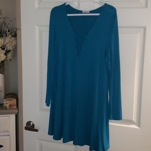 Teal Boutique Dress Jodifl